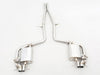 Mercedes S Class S400 S450 S500 2.5 3.0 Sport exhaust with Valves W223