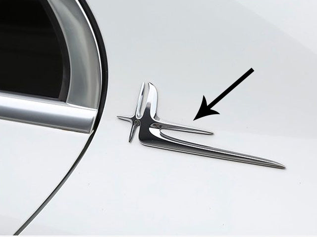 Mercedes Exclusive Line Chrome Trim Set