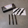 Mercedes R171 SLK Gloss Black Bonnet fins Set