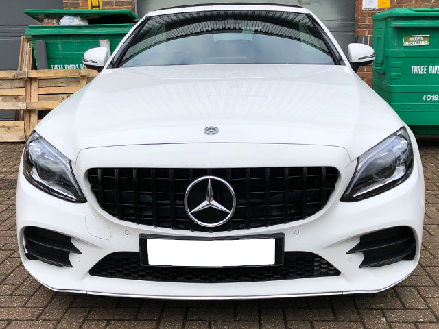 C43 amg shop front grill