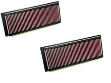 Afbeelding in Gallery-weergave laden, K&amp;N High flow air filter 33-2256 C32 SLK32 AMG Chrysler Crossfire SRT-6 2x Air filters