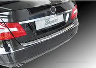 Mercedes W212 E Class Chrome Rear Bumper Protector Saloon Sedan Limo