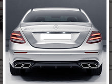 画像をギャラリービューアに読み込む, AMG W213 E63 Diffuser &amp; Tailpipe package Night Package with Chrome tailpipes MODELS UNTIL JULY 2020