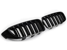 Indlæs billede til gallerivisning BMW 4 Series F32 F33 F36 Kidney grill Grilles Twin Bar Gloss Black M Performance