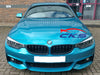 BMW 4 Series F32 F33 F36 Kidney grill Grilles Twin Bar Matt Black M Performance