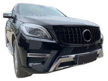 Carica l&#39;immagine nel visualizzatore di Gallery, Mercedes ML W166 Panamericana Grille Gloss Black 2012 - 2015