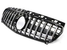 Carica l&#39;immagine nel visualizzatore di Gallery, Mercedes A Class W176 AMG Panamericana GT GTS Grill Grille Black &amp; Chrome until September 2015