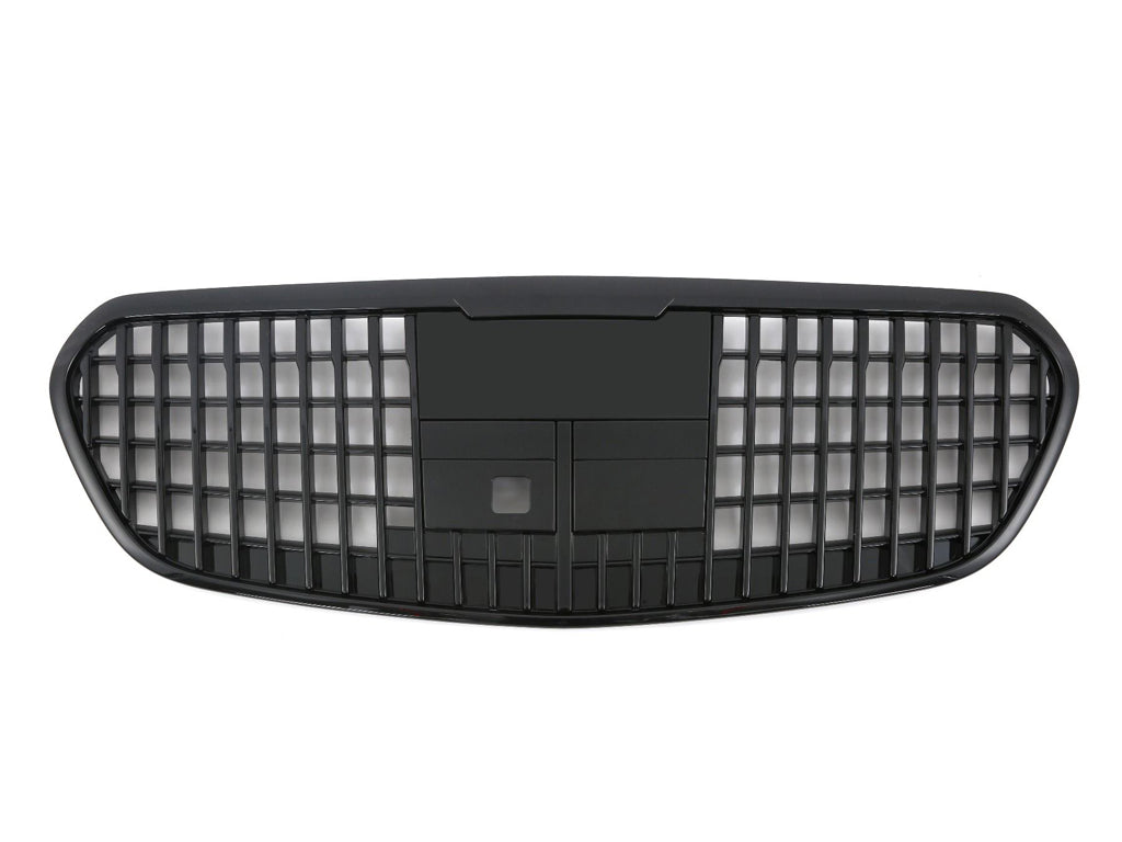 Mercedes S Class W223 AMG Sport Maybach Style grill grille Gloss Black