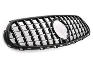 Mercedes GLC Panamericana GT GTS Grille Chrome and Black from 2023 X254 GLC AMG Line