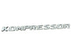 Mercedes Kompressor Wing Fender badge GENUINE MERCEDES 26cm x 18cm