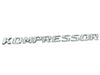 Mercedes Kompressor Wing Fender badge GENUINE MERCEDES 26cm x 18cm