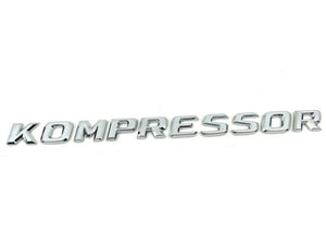 Mercedes Kompressor Wing Fender badge GENUINE MERCEDES 26cm x 18cm