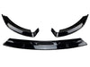 Mercedes GLE Front Spoiler Set Gloss Black SUV Coupe W167 C167