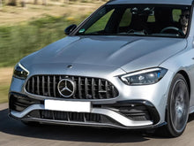 Load image into Gallery viewer, W206 C Class Aerodynamic Flaps Front spoiler OEM AMG Night Package Black