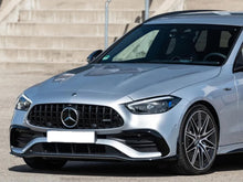 Load image into Gallery viewer, W206 C Class Aerodynamic Flaps Front spoiler OEM AMG Night Package Black