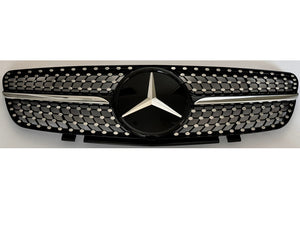 Mercedes R230 SL Diamond Style grille 2002 - 2006