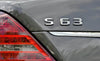 AMG S63 boot trunk badge