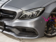 Load image into Gallery viewer, C63 AMG Carbon Fiber Front Splitter