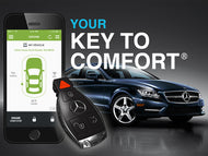Remote Key Start Mercedes with Smartphone Control W164 ML X166 GL W251 R Class