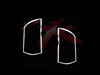 Mercedes W447 V Class and Vito Chrome Tail lamps Surround Bezels Set