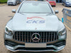 mercedes glc panamericana gt grill chrome suv coupe x253 c253 facelift