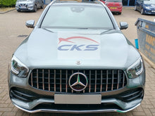 Load image into Gallery viewer, mercedes glc panamericana gt grill chrome suv coupe x253 c253 facelift