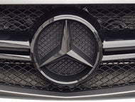 Gloss Black Mercedes star emblem - NOT FOR MODELS WITH DISTRONIC
