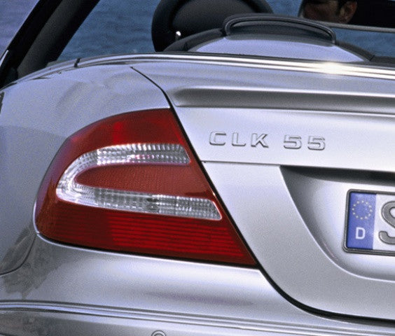 CLK55 boot trunk lid badge