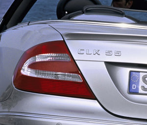 CLK55 boot trunk lid badge