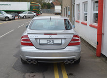 Indlæs billede til gallerivisning W209 CLK Coupe Quad tailpipe exhaust - all mod incl. CLK55