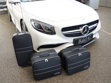 Indlæs billede til gallerivisning Mercedes S Class Cabriolet C217 Roadsterbag Luggage Bag Set Models with Mercedes Sound System