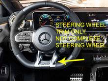 Load image into Gallery viewer, AMG Steering wheel Trim Insert
