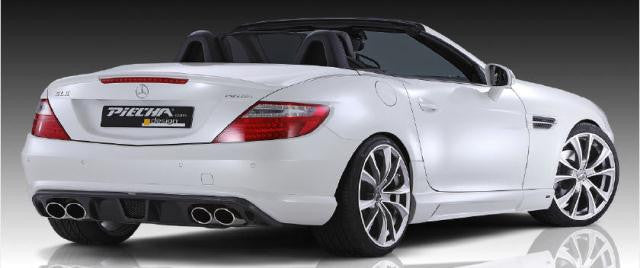 R172 SLK Rear Diffuser Wide Version RS for Standard Mercedes rear bumper