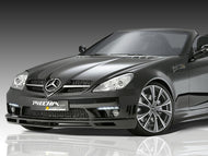 R171 SLK Front Spoiler RS with LED Daytime Running Lamps for all R171 SLK models