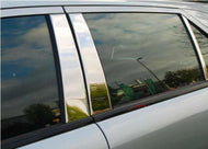 W203 C Class Chrome Saloon Sedan Stainless Steel B Pillar trim covers