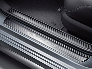 AMG Embossed door sills W204 C Class Coupe