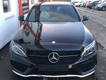 Carica l&#39;immagine nel visualizzatore di Gallery, mercedes c class c63 c43 style grille black