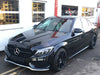 black grille mercedes c class