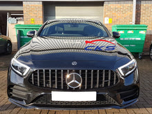 Indlæs billede til gallerivisning Mercedes CLS C257 Panamericana GT GTS Grille Black with Chrome Bars