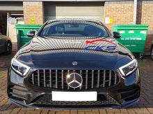 Load image into Gallery viewer, Mercedes CLS C257 Panamericana GT GTS Grille Black with Chrome Bars