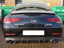 Load image into Gallery viewer, C257 CLS53 Coupe Diffuser and Tailpipe Package Genuine AMG Models from 2018 onwards