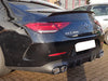 C257 CLS53 Coupe Boot Trunk Lid Spoiler Gloss Black