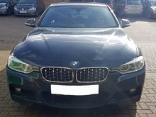 Load image into Gallery viewer, BMW F30 F31 3 Series Kidney Grilles Gloss Black, Chrome Frame with Silver Diamond Grilles