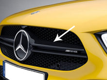 Carica l&#39;immagine nel visualizzatore di Gallery, AMG A35 Grille Insert W177 Night Package Black Models from April 2018 Onwards