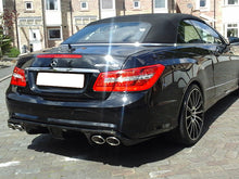 Indlæs billede til gallerivisning CKS W207 E Class Coupe Cabriolet Sport Exhaust with 4 x AMG Style Oval tailpipes