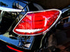W213 E Class Chrome Tail lamp frames Set Saloon Sedan