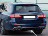 AMG S213 E53 Estate Wagon Kombi Facelift Diffuser & Tailpipe package