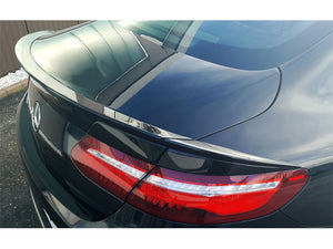 e class coupe boot trunk spoiler