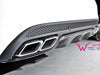 C63 AMG Carbon Fibre Diffuser