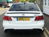 w212 e63 amg diffuser